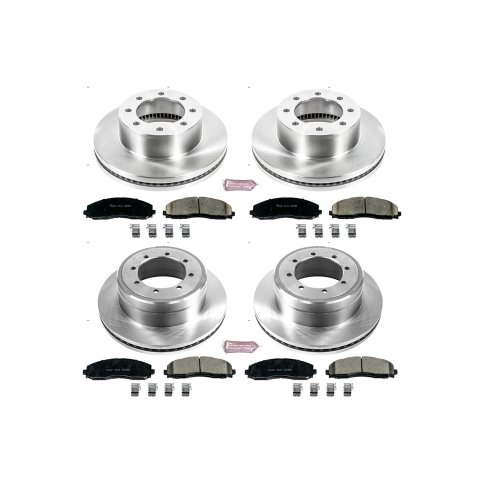 Power Stop 13-16 Ford F-450 Super Duty Front & Rear Autospecialty Brake Kit (2x psbAR85154, 2x psbAR85153, 1x psb17-1680, 1x psb17-1691) thumbnail 5