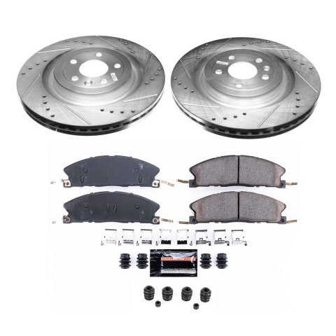 Power Stop 13-19 Ford Explorer Front & Rear Z36 Truck & Tow Brake Kit (1x psbK6376-36, 1x psbK6374-36) thumbnail 6