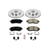 Power Stop 13-18 Nissan Altima Front & Rear Z23 Evolution Sport Brake Kit (1x psbK6494, 1x psbK098) thumbnail 1