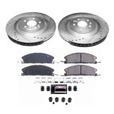 Power Stop 13-18 Lincoln MKT Front & Rear Z36 Truck & Tow Brake Kit (1x psbK6374-36, 1x psbK6819-36) thumbnail 6