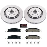 Power Stop 13-18 Lincoln MKT Front & Rear Z17 Evolution Geomet Coated Brake Kit (1x psbCRK6374, 1x psbCRK6819) thumbnail 9