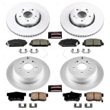 Power Stop 13-18 Acura RDX Front & Rear Z17 Evolution Geomet Coated Brake Kit (1x psbCRK206, 1x psbCRK6940) thumbnail 1