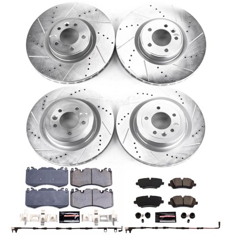 Power Stop 13-18 Land Rover Range Rover Front & Rear Z23 Evolution Brake Kit (Bundled Kit) thumbnail 7