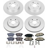 Power Stop 13-17 Honda Accord Front & Rear Z17 Evolution Geomet Coated Brake Kit (1x psbCRK5368, 1x psbCRK6777) thumbnail 4