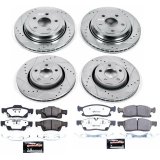 Power Stop 13-16 Dodge Durango Front & Rear Z36 Truck & Tow Brake Kit (1x psbK6536-36, 1x psbK5953-36) thumbnail 4