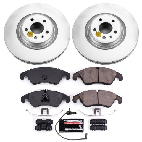 Power Stop 13-16 Audi Q5 Front & Rear Z23 Evolution Sport Coated Brake Kit (1x psbCRK6140, 1x psbCRK5678) thumbnail 4