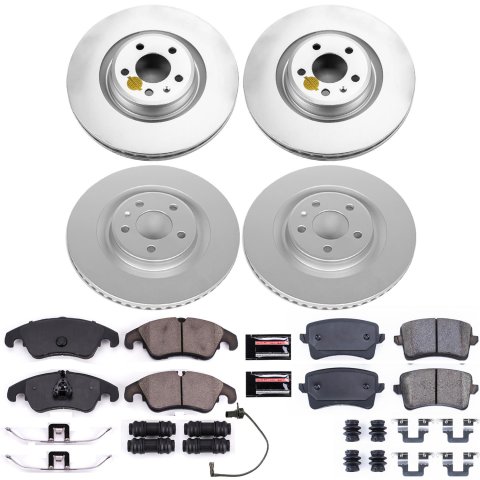 Power Stop 13-16 Audi Q5 Front & Rear Z23 Evolution Sport Coated Brake Kit (1x psbCRK6140, 1x psbCRK5678) thumbnail 5