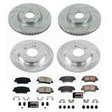 Power Stop 13-15 Kia Optima Front & Rear Z23 Evolution Sport Brake Kit (1x psbK7524, 1x psbK6324) thumbnail 8