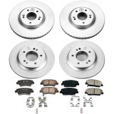 Power Stop 13-15 Kia Optima Front & Rear Z17 Evolution Geomet Coated Brake Kit (1x psbCRK7524, 1x psbCRK6324) thumbnail 4