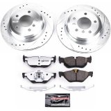 Power Stop 13-15 BMW X1 Front & Rear Z26 Street Warrior Brake Kit (1x psbK6073-26, 1x psbK7008-26) thumbnail 6