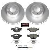 Power Stop 13-15 BMW X1 Front & Rear Z23 Evolution Sport Coated Brake Kit (1x psbCRK7008, 1x psbCRK7026) thumbnail 6
