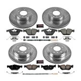 Power Stop 13-15 BMW X1 Front & Rear Z23 Evolution Sport Brake Kit (1x psbK7008, 1x psbK7026) thumbnail 8