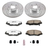 Power Stop 13-15 Acura ILX Front & Rear Z26 Street Warrior Brake Kit (1x psbK3055-26, 1x psbK1243-26) thumbnail 2