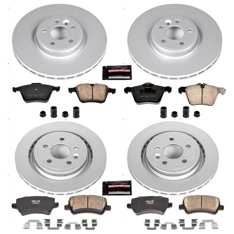 Power Stop 13-14 Volvo S60 Front & Rear Z23 Evolution Sport Coated Brake Kit (1x psbCRK4702, 1x psbCRK5978) thumbnail 4
