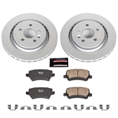 Power Stop 13-14 Volvo S60 Front & Rear Z23 Evolution Sport Coated Brake Kit (1x psbCRK4702, 1x psbCRK5978) thumbnail 6