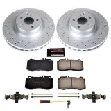 Power Stop 13-14 Mercedes-Benz E350 Front & Rear Z23 Evolution Sport Coated Brake Kit (1x psbCRK5626, 1x psbCRK6640) thumbnail 1
