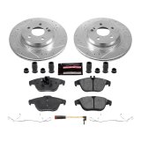Power Stop 13-14 Mercedes-Benz E350 Front & Rear Z23 Evolution Sport Brake Kit (1x psbK6640, 1x psbK5626) thumbnail 2