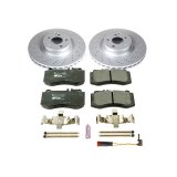 Power Stop 13-14 Mercedes-Benz E350 Front & Rear Euro-Stop Brake Kit (1x psbESK5626, 1x psbESK6640) thumbnail 5