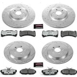 Power Stop 13-14 Ford Mustang Front & Rear Z26 Street Warrior Brake Kit (1x psbK6402-26, 1x psbZ26-1365, 1x psbAR85151XL, 1x psbAR85151XR) thumbnail 8