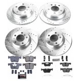 Power Stop 13-14 BMW 328i xDrive Front & Rear Z23 Evolution Sport Brake Kit (1x psbK6852, 1x psbK6854) thumbnail 2