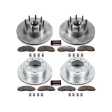 Power Stop 13-22 Ford F-350 Super Duty Front & Rear Z36 Truck & Tow Brake Kit (Bundled Kit) thumbnail 3