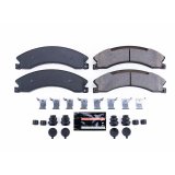 PowerStop Z23 Evolution Sport Brake Upgrade Kits for 2012-2019 SIERRA 3500 HD, SILVERADO HD - K6260 Rotors/Pads, Iron, Drilled/Slotted, Zinc Plated, Ceramic Pads, Front/Rear, Chevy, GMC, Kit thumbnail 9