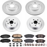 Power Stop 12-17 Toyota Prius V Front & Rear Z17 Evolution Geomet Coated Brake Kit (1x psbCRK6099, 1x psbCRK258) thumbnail 4