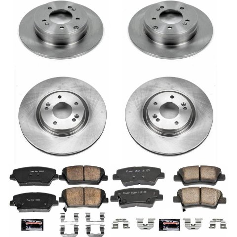 Power Stop 12-17 Hyundai Azera Front & Rear Autospecialty Brake Kit (1x psbKOE5381, 1x psbKOE6764) thumbnail 6