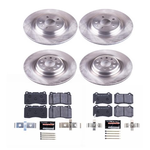 Power Stop 12-16 Tesla Model S Front & Rear Track Day Brake Kit (1x psbTDBK6799, 1x psbTDBK6798) thumbnail 7