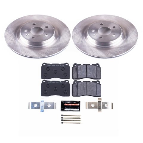 Power Stop 12-16 Tesla Model S Front & Rear Track Day Brake Kit (1x psbTDBK6799, 1x psbTDBK6798) thumbnail 9