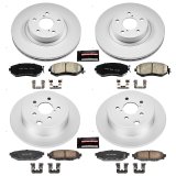 Power Stop 12-16 Subaru Impreza Front & Rear Z17 Evolution Geomet Coated Brake Kit (1x psbCRK6111, 1x psbCRK6107) thumbnail 4