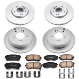 Power Stop 12-16 Kia Sportage Front & Rear Z17 Evolution Geomet Coated Brake Kit (1x psbCRK5394, 1x psbCRK6510) thumbnail 1