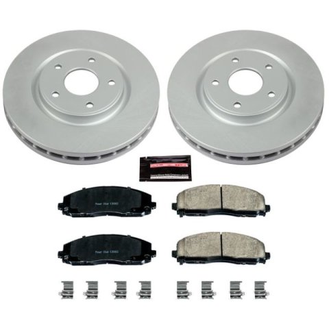 Power Stop 12-16 Chrysler Town & Country Front & Rear Z17 Evolution Geomet Coated Brake Kit (1x psbCRK5959, 1x psbCRK5961) thumbnail 2