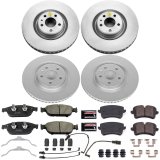 Power Stop 12-16 Audi A6 Quattro Front & Rear Z23 Evolution Sport Coated Brake Kit (1x psbCRK6129, 1x psbCRK6139) thumbnail 2
