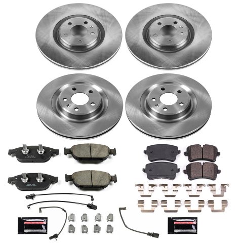 Power Stop 12-16 Audi A6 Quattro Front & Rear Autospecialty Brake Kit (1x psbKOE6129, 1x psbKOE6139) thumbnail 5