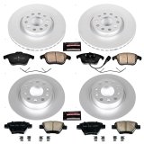 Power Stop 12-15 Volkswagen Passat Front & Rear Z23 Evolution Sport Coated Brake Kit (1x psbCRK2963, 1x psbCRK5667) thumbnail 4