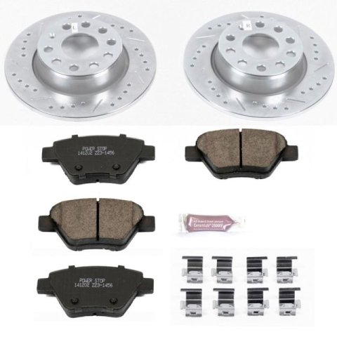 Power Stop 12-15 Volkswagen Passat Front & Rear Z23 Evolution Sport Brake Kit (1x psbK2963, 1x psbK5667) thumbnail 1