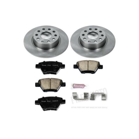 Power Stop 12-15 Volkswagen Passat Front & Rear Autospecialty Brake Kit (1x psbKOE2963, 1x psbKOE5667) thumbnail 2