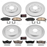 Power Stop 12-15 Nissan Armada Front & Rear Z17 Evolution Geomet Coated Brake Kit (1x psbCRK2445, 1x psbCRK5821) thumbnail 4