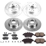 Power Stop 12-15 Mercedes-Benz SLK250 Front & Rear Z23 Evolution Sport Brake Kit (1x psbK6894, 1x psbK5790) thumbnail 8