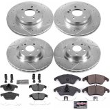 Power Stop 12-15 Mercedes-Benz C250 Front & Rear Z23 Evolution Sport Brake Kit (1x psbK5626, 1x psbK6207) thumbnail 5