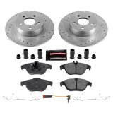 Power Stop 12-15 Mercedes-Benz C250 Front & Rear Z23 Evolution Sport Brake Kit (1x psbK5790, 1x psbK5625) thumbnail 2