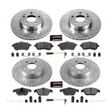 Power Stop 12-15 Mercedes-Benz C250 Front & Rear Z23 Evolution Sport Brake Kit (1x psbK5790, 1x psbK5625) thumbnail 3