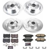 Power Stop 12-14 Hyundai Genesis Front & Rear Z23 Evolution Sport Brake Kit (1x psbK5928, 1x psbK5848) thumbnail 2