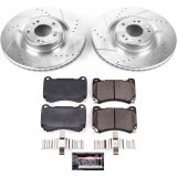Power Stop 12-14 Hyundai Genesis Front & Rear Z23 Evolution Sport Brake Kit (1x psbK5928, 1x psbK5848) thumbnail 5