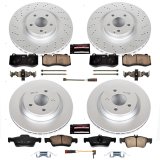 Power Stop 12-13 Mercedes-Benz S350 Front & Rear Z23 Evolution Sport Coated Brake Kit (1x psbCRK6755, 1x psbCRK6569) thumbnail 1