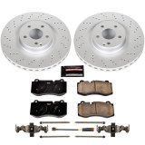 Power Stop 12-13 Mercedes-Benz S350 Front & Rear Z23 Evolution Sport Coated Brake Kit (1x psbCRK6755, 1x psbCRK6569) thumbnail 2