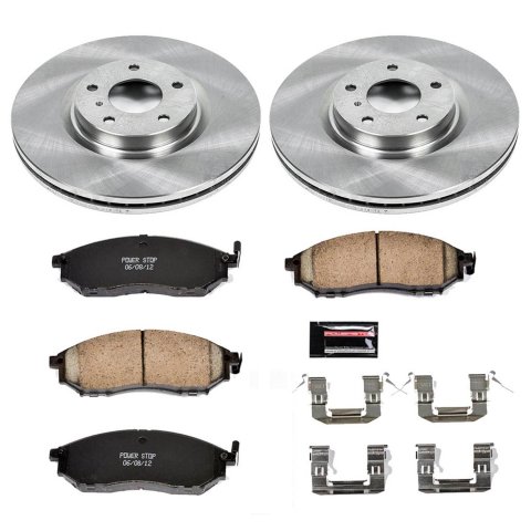 Power Stop 12-13 Infiniti M35h Front & Rear Autospecialty Brake Kit (1x psbKOE2427, 1x psbKOE112) thumbnail 9
