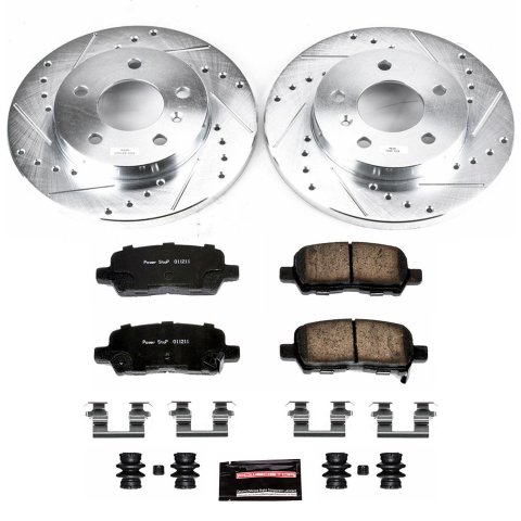 Power Stop 12-13 Chevrolet Impala Front & Rear Z23 Evolution Sport Brake Kit (1x psbK4654, 1x psbK1602) thumbnail 9