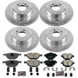 Power Stop 12-13 BMW 528i Front & Rear Z23 Evolution Sport Brake Kit (1x psbK6034, 1x psbK7162) thumbnail 3